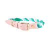 Luxe Royal Leather Dog Collar with Durable Brass O-Ring-63