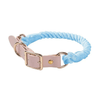 Luxe Royal Leather Dog Collar with Durable Brass O-Ring-78