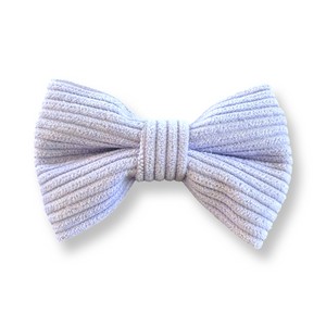 Dog Bow Tie - Lavender Blue Luxe Corduroy-0