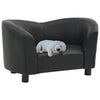 vidaXL Dog Sofa Dog Bed Foam Pet Puppy Couch with Washable Cover Faux Leather-5