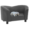 vidaXL Dog Sofa Dog Bed Foam Pet Puppy Couch with Washable Cover Faux Leather-7