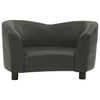 vidaXL Dog Sofa Dog Bed Foam Pet Puppy Couch with Washable Cover Faux Leather-0