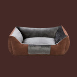Pet Dog Bed Removable Cushion Soft Warm Dog Mat Cat House Waterproof Bottom Sofa For Small Medium Dogs Pets Sleeping Products-6